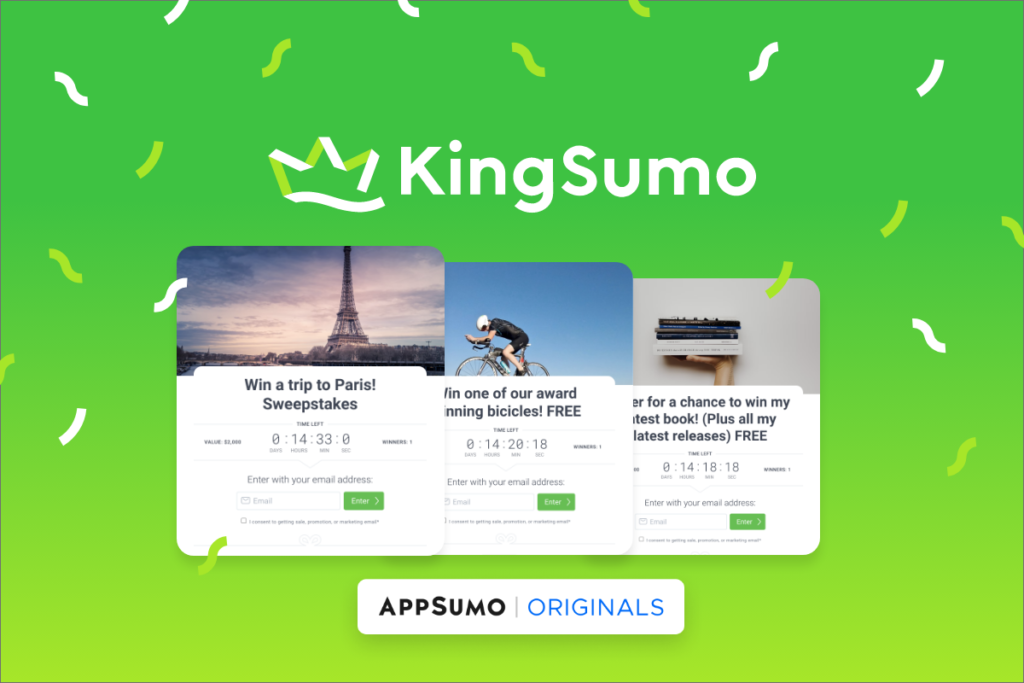 Grow your followers with Kingsumo competitions
